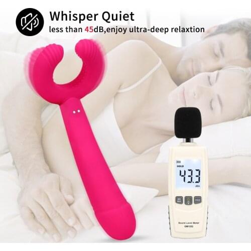 G-Spot Rabbit Waterproof Rechargeable 3 Motors Dildo Vibrator Adult Sex Toys - JIANYU Silicone Clitoris Vagina Penis Stimulator