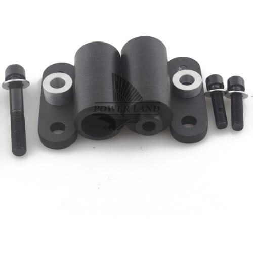 1pair Motorcycle Parts No Cut Delrin Frame Slider Crash Frame Protector Black/Carbon Fibre for Honda CBR 1000RR 2004-2005