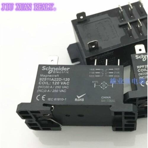1pcs/lot [In stock] Relay All New 92S11A22D-120 120AC Relay 120ac Ac Rpf2bf7 8pin