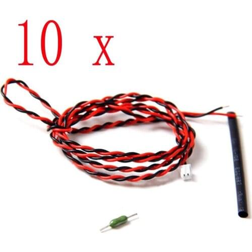 10/20 pcs External Voltage Cable for Futaba R7008SB Rx CA-RVIN-700 NIB 70cm KK 70 CM