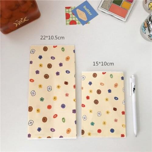 100pcs Party Gift Bag Cartoon Paper Package Bags for Candy Sweet Jewelry Wedding Present Packaging