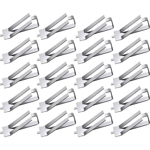 20Pcs Glass Bed Spring Turn Clips for Creality Ender 3 Pro, Ender 3S, Ender 5 Pro, CR-20 PRO, CR-10S Pro 3D Printer