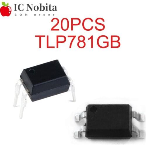 20PCS TLP781 P781 DIP SOP TLP781GB DIP4 SOP4 TLP781F P781GB DIP-4 SOP-4 SMD IC New