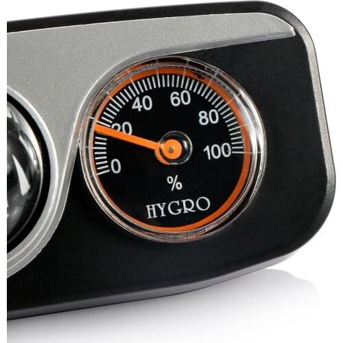 3in1 Guide Ball Car Boat Vehicles Auto Navigation Compass Hygrometer Accessories Car Interior Thermometer