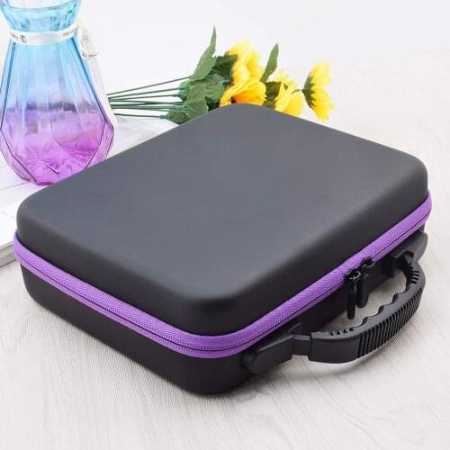 42 Slots PU Leather Diamond Painting Storage Case - Diamond Embroidery Storage Box Sewing Pills DIY Accessory Container Holder