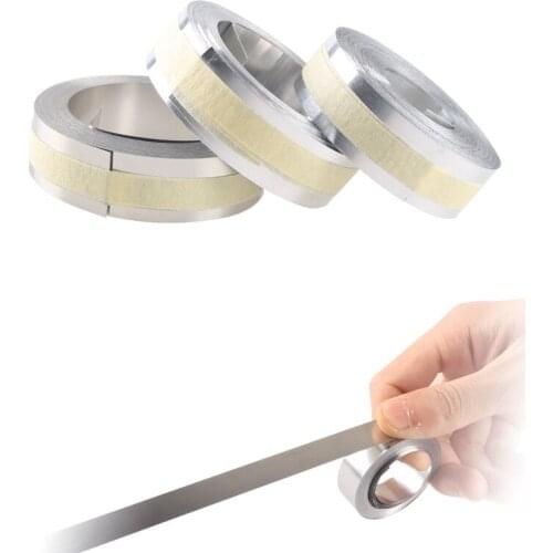 5PCS of DYMO 35800 Adhesive Aluminum Embossing Tape 12mm x 3.65m Cassette Case of 5, 35800 with stickness for dymo M1011 printer