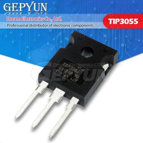 5PCS TIP3055 TO247 TO-3P TIP3055 TO-247