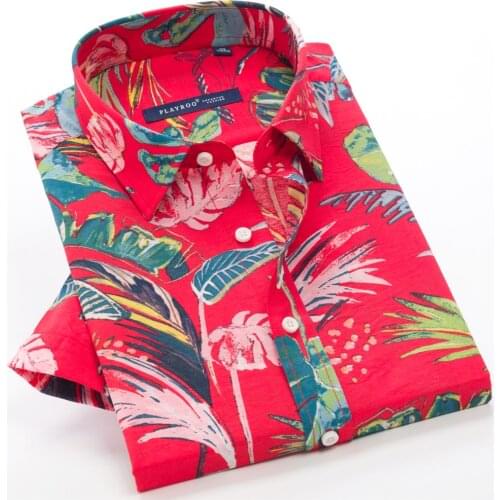 5XL 6XL 7XL 8XL 9XL 10XL Summer New Mens Short Sleeve Floral Shirt 14 Colors Fashion Casual Hawaiian Shirt Male Brand Clothes