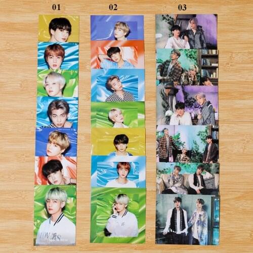 KPOP Bangtan Boys FM Photo Cards Album LOMO Cards Premium Photos