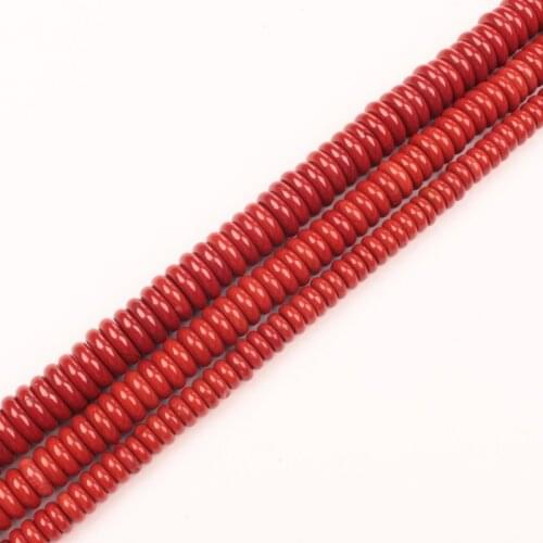 Wholesale 2-10mm Red Stone Rondelle Beads 15" BeadsFor DIY Jewelry Making !We provide mixed wholesale for all items