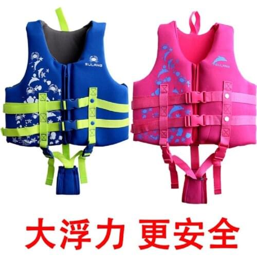 Kids Swim Vest Life Jacket - Boys Girls Floation Swimsuit Buoyancy Swimwear