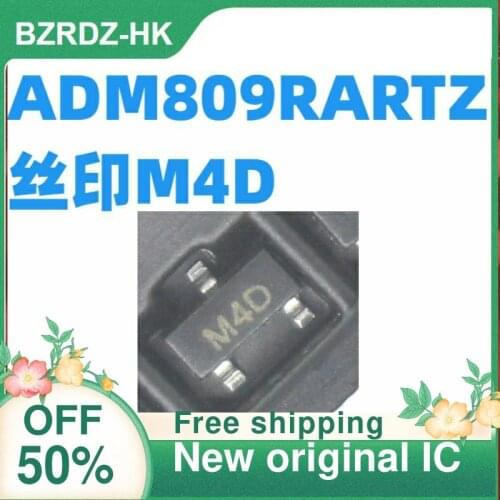 5-10PCS/lot ADM809RARTZ-REEL7 M4D SOT23-3 New original IC