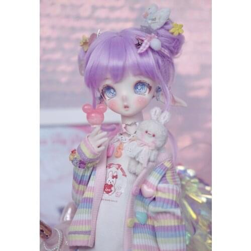 Resin figures 1/4 doll Neeko human version HeHeBJD free eyes toy hot sale fashion dolls free extra hands