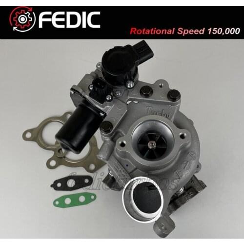 Left Turbocharger RHV4 VB37 17208-51011 17208-51010 Turbine full turbo for Toyota Landcruiser V8 D 195Kw 261HP 1VD-FTV VDJ76 78