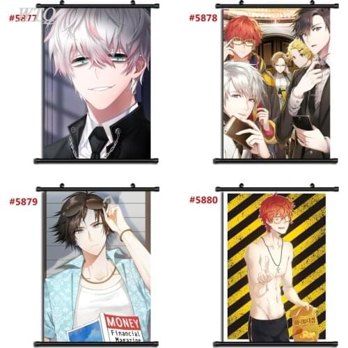 Unknown Mystic Messenger Anime Posters Retro Poster Canvas Painting Wall Decor Poster Wall Art Picture Room Decor Home Decor