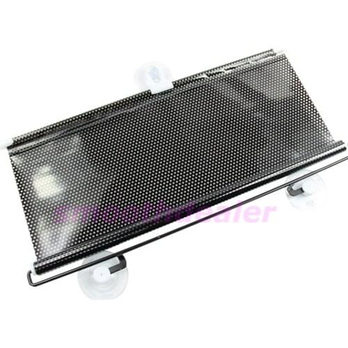 New Car Styling Black Car Auto Window Roll Blind Sunshade Windshield Sun Shield Visor 58 x125cm