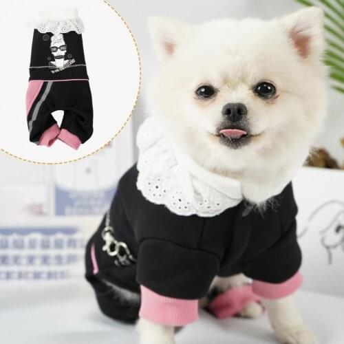 Pet Clothes Girl Pattern Cosplay Skin-friendly Fashion Pet Dogs Sweatshirt for Halloween Suministros para perros Dog accessories