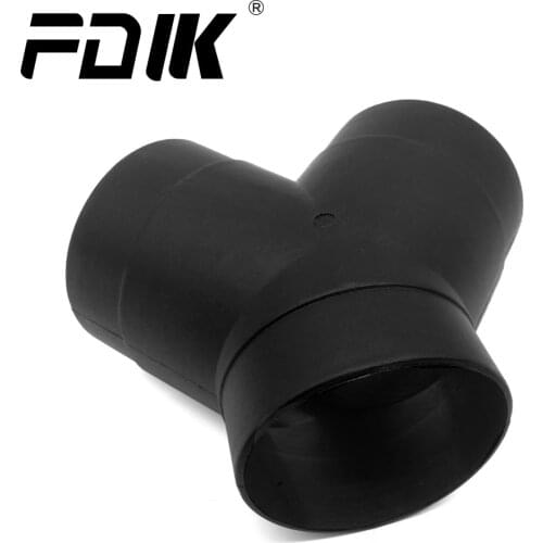 75mm Webasto Eberspacher Plastic Y Piece Air Ducting Outlet Exhaust Pipe Connector for Air Diesel Parking Heater