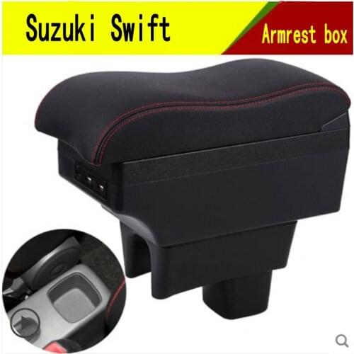 For SUZUKI Swift armrest box central Store content box cup holder ashtray products car-styling products accessories parts