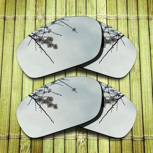 Polarized Replacement Lense For-Oakley Jawbone Sunglasses Frame True Color Mirrored Coating - 2 x Chrome Combine Options