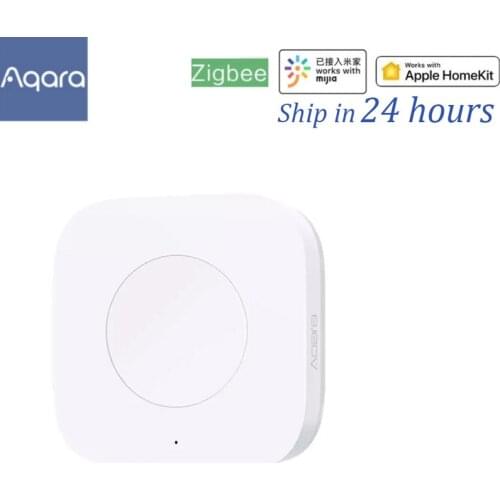 Aqara Smart Wireless Switch Key Intelligent Application Remote Control ZigBee Wireless Built in Gyro for Mi Home App