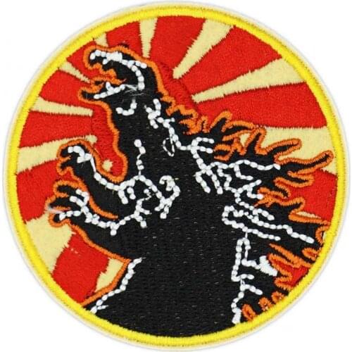 Dinosaur Embroidered Patch Logo Badge