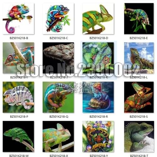 Animals,Diamond Painting,Chameleon,Full,Diamond Embroidery,Full,Decoration,Rhinestone,Diamond Mosaic,Cross Stitch,Home Decor