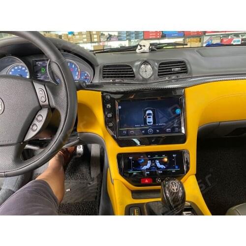 Android LCD Touch Air Conditioner Display GPS Navigation For Maserati GT/GTS/GF/MC 2007-2017 Car Radio Multimedia Player Stereo