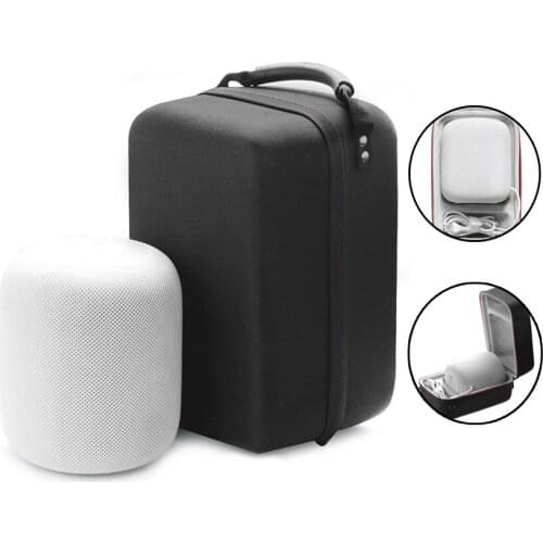 Case For HomePod Hard Storage Case Box Protective Dust Cover Shockproof Carrying Case Box for Apple HomePod Speaker Accessories