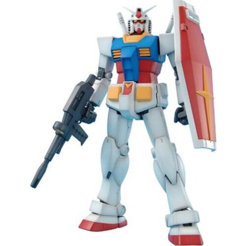 Bandai Gundam Assembled Model Toy Mg 1/100 Gundam Yuanzu 2.0 155520 Robot Toys Kids