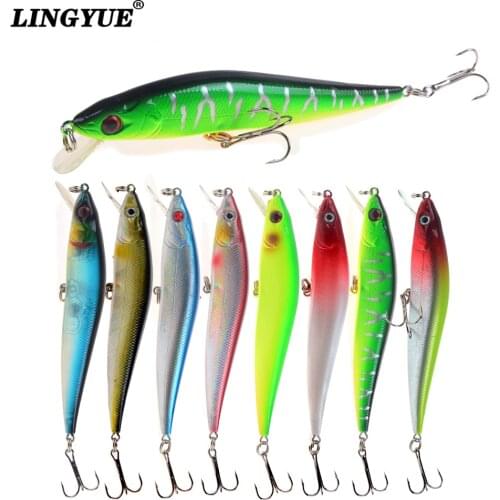 1PCS Hard Plastic Minnow Fishing Lure Isca Artifcial Crankbait Wobbler Leurre Tight Bait 10.5cm 10g Topwater Swimbait Pesca