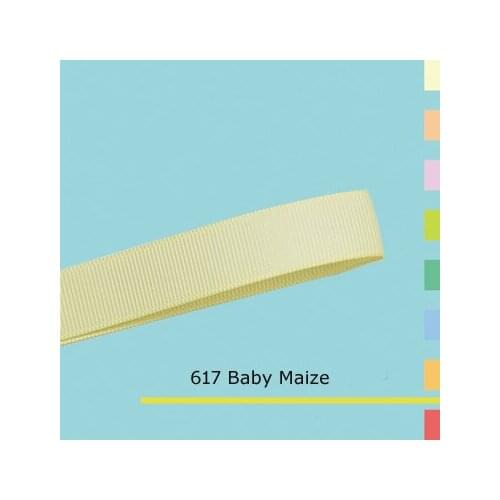 7/8" inch yellow and gold grosgrain ribbon 196 colors available