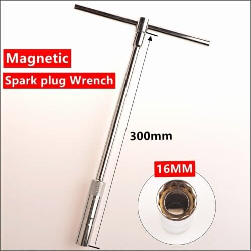 MXITA Magnetic spark plug wrench Spark Plug Socket Magnetic Removal Tool 14mm 16mm
