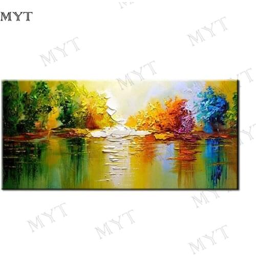 MYT Oil Painting Full Liverpool Painting Canvas Free Shipping Best Artist Hand-painted High Quality Modern Art Pictures Unframe