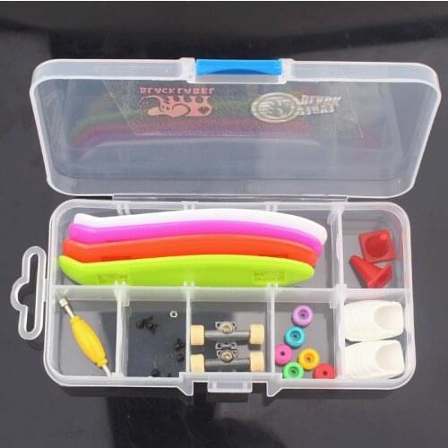 New combination Basic Zinc alloy Fingerboard Professional Finger SkateBoard Wood Fingerboars With Bearings Wheel Foam Tape