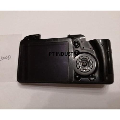 Original Used 500D Rebel T1i Kiss X3 Back Cover Rear Shell Menu Button Cable Function Key Board For Canon 500D Rebel T1i Kiss X3