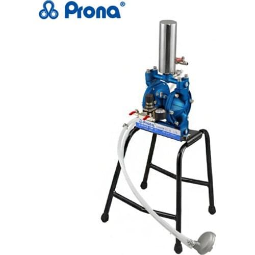 Prona BDP-12 Pneumatic double diaphragm pump 1/4" inch, brand new 12L/PM alluminum pump