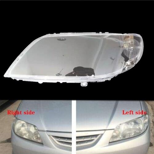 For mazda 323 1 generation Headlights Transparent Headlights Transparent Cover Lampshdade Headlamp Shell