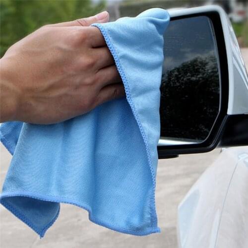Car Cleaning Microfiber Glass Towel Cloth Towels Wash Window Polishing Absorbent Durable