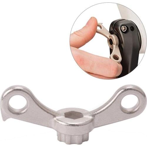 Portable Bicycle Bike Cycling Crank Wheel Extractor Bottom Bracket Removal Tool Set Crankset Pedal Remover Silver