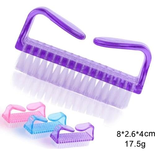 Cleaning Nail Brush Tools Big Size Manicure Brushes Clean Nails Care Soft Remove Dust Nail Art Brush
