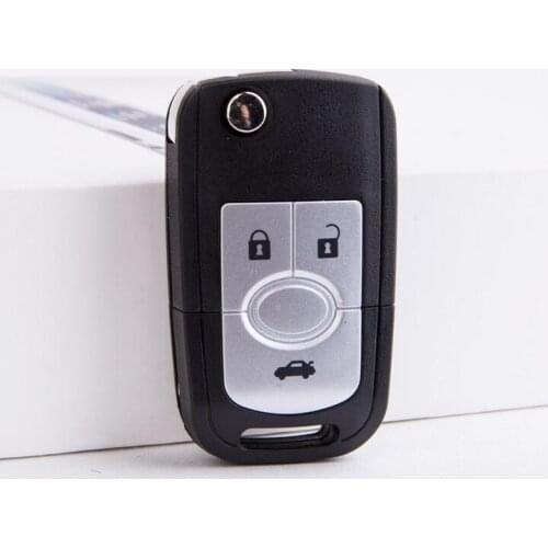 Dedicated 433 70 chip original Vehicle wake up and lock window key For new B/uick e/xcelle 2013 folding remote keys