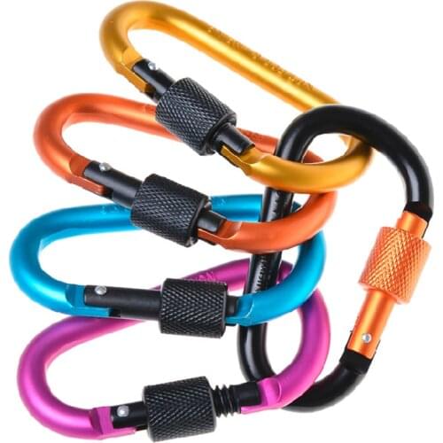 Outdoor Buckle 8cm Backpack Water Bottle Buckles For Camping Hiking Cycling Fishing