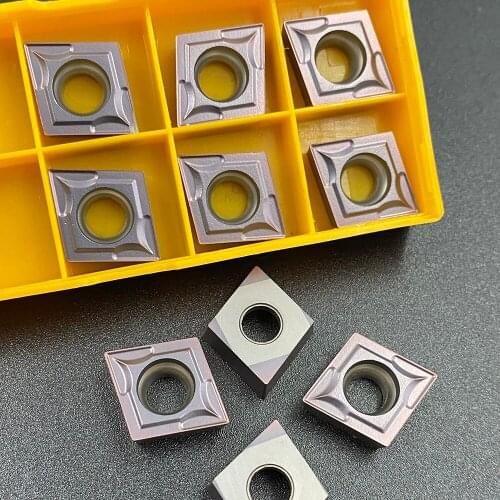 CCMT120404 1125 CCMT431 Inner hole turning insert Boring 80° negative angle cutting insert 10pcs