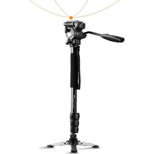 WEIFENG WF 3958M Camera DSLR Monopod Tripod Video DV Fluid Head Holder Travel Camcorder