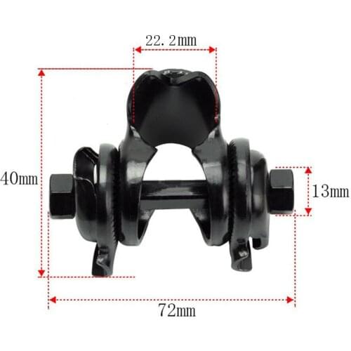 Bicycle Saddle Chuck Accessories Seat Tube Chuck Mountain Bike Aluminum Alloy Seat Tube Clamp Quick Release Rod Tube Clamp