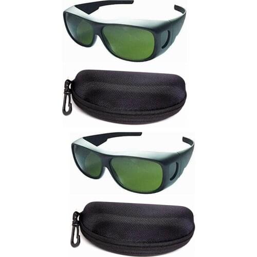 2pcs IPL 200nm-2000nm Laser Protection Goggles UV Safety Glasses CE OD5+ CE