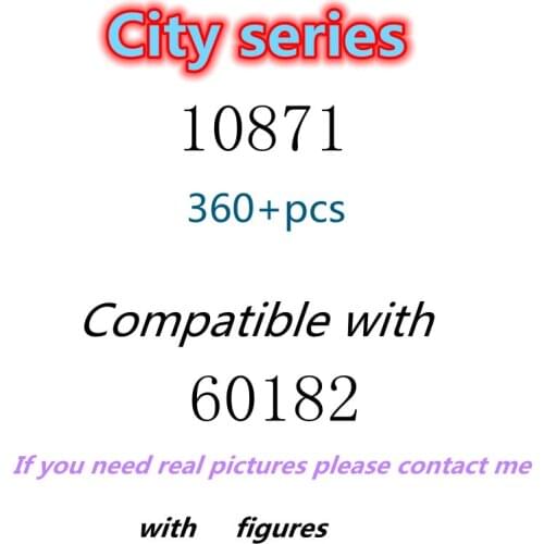 360pcs 10871 Building Block Toy City Series 60182 Assembled Building Block Childrens Toy Gifts