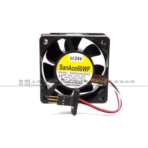 A90L-0001-0508 9WF0624H4D03 24V original fan with original plug