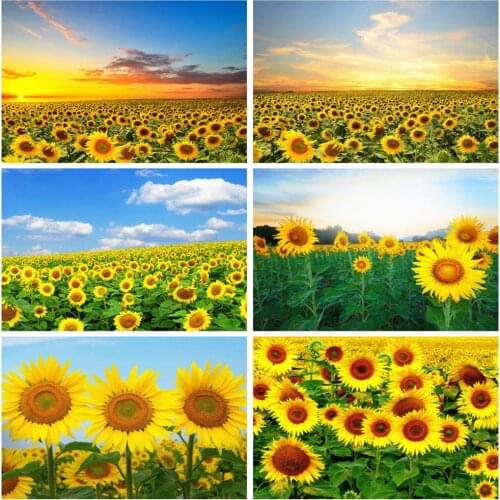 EverShine 5D DIY Diamond Painting Full Square Drill Sunflower Bead Embroidery Diamond Mosaic Floral Cross Stitch Decor For Home